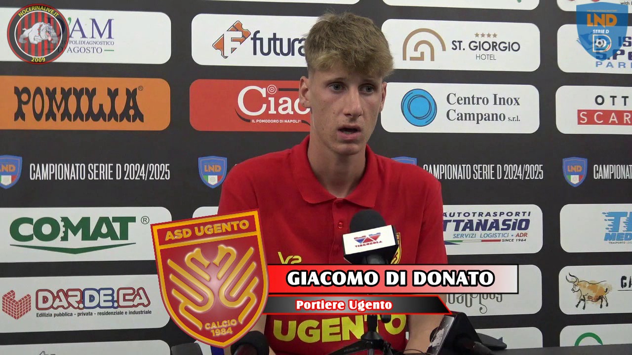 Nocerina - Ugento 1-0| La conferenza stampa di Giacomo Di Donato [VIDEO] Nocerina &#8211; Ugento 1-0| La conferenza stampa di Giacomo Di Donato [VIDEO] WhatsApp Image 2024 09 08 at 20