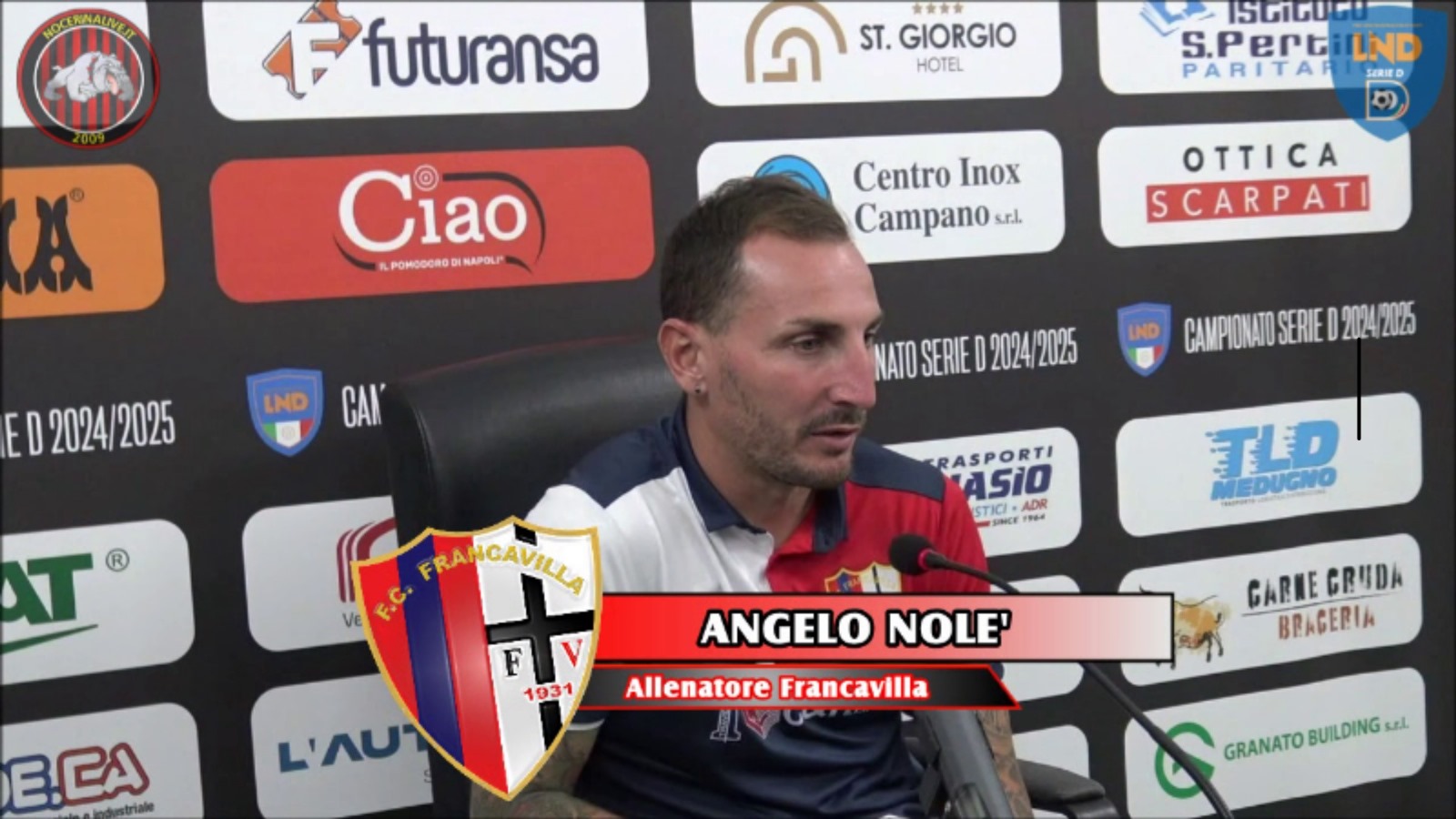 nocerina-fc francavilla 0-0| la conferenza stampa di mister nolè  NOCERINA-FC FRANCAVILLA 0-0| La conferenza stampa di mister Nolè [VIDEO] WhatsApp Image 2024 09 22 at 19