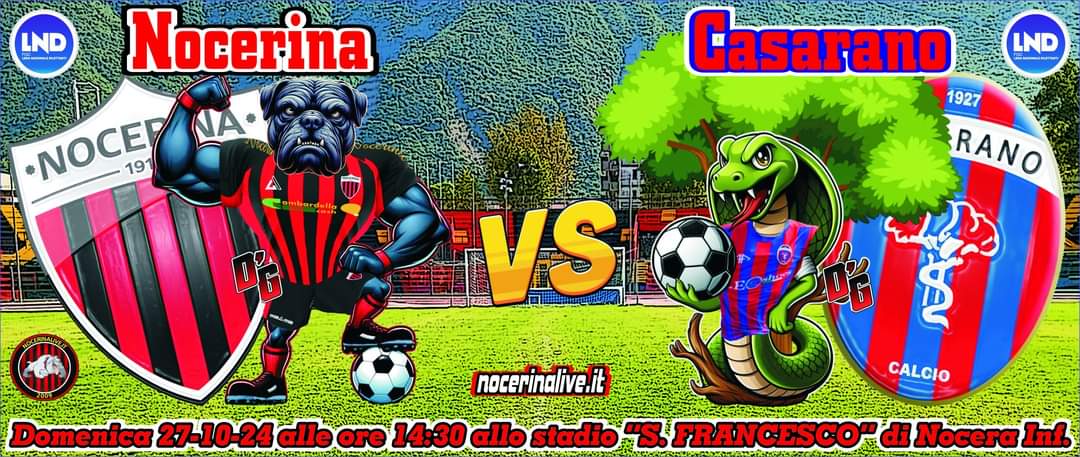 FT| NOCERINA – CASARANO 0-0