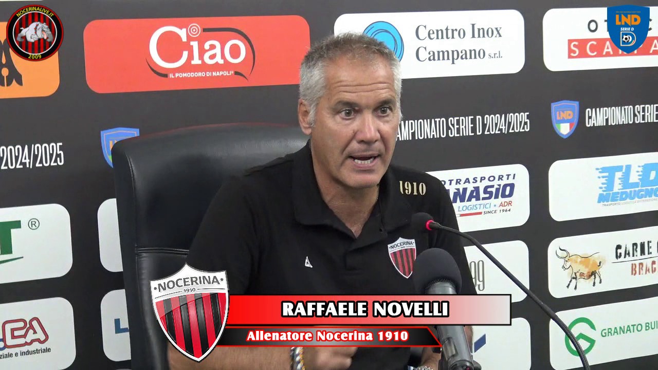 ischia - nocerina 0-2| novelli: "giocheremo per ottenere sempre il massimo" ISCHIA &#8211; NOCERINA 0-2| Novelli: &#8220;giocheremo per ottenere sempre il massimo&#8221; Raffaele Novelli