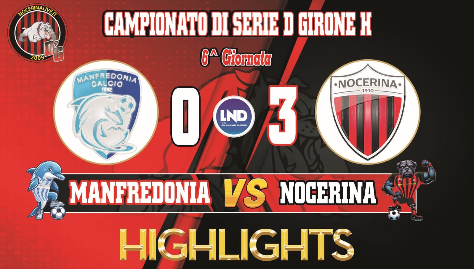 Manfredonia-Nocerina highlights