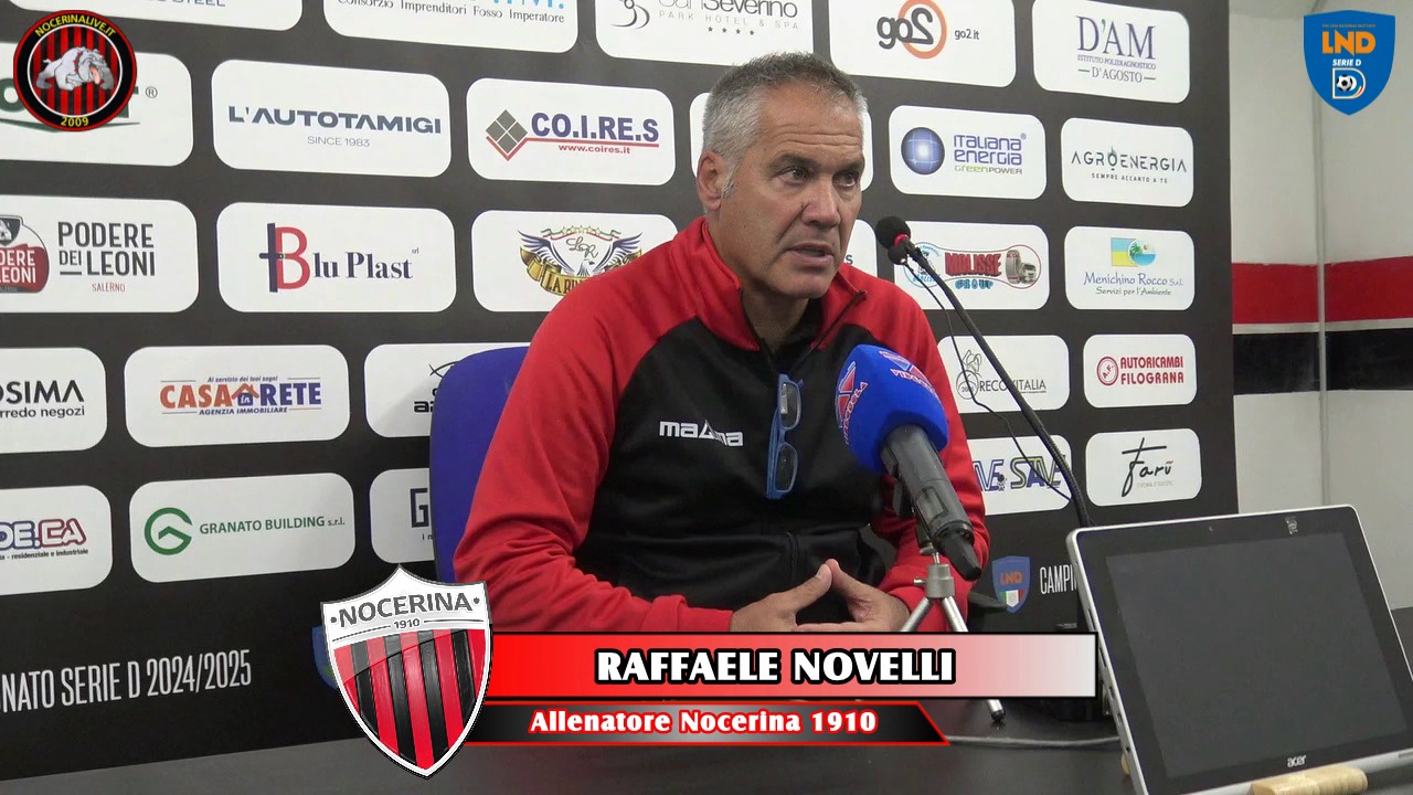 nocerina-fasano 1-1| la conferenza stampa di mister novelli  NOCERINA-FASANO 1-1| La conferenza stampa di mister Novelli [VIDEO] IMG 20241124 WA0145