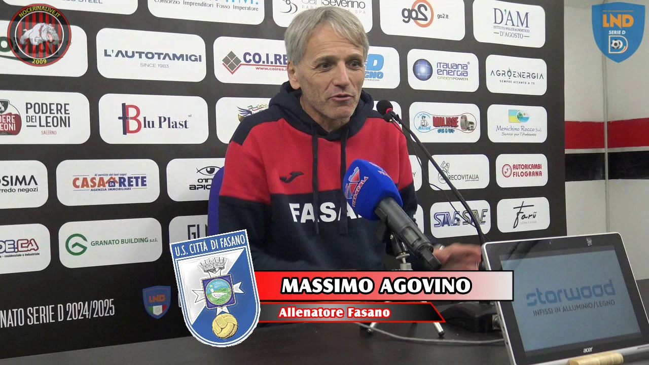nocerina-fasano 1-1| la conferenza stampa di mister agovino  NOCERINA-FASANO 1-1| La conferenza stampa di mister Agovino [VIDEO] IMG 20241124 WA0154