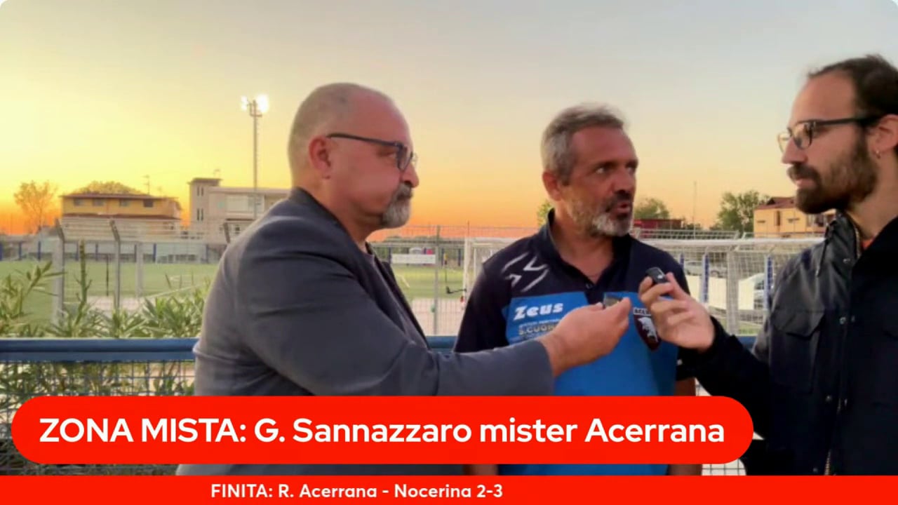 Intervista di Mister Sannazzaro Dopo Acerra-Nocerina VIDEO Intervista di Mister Sannazzaro Dopo Acerra-Nocerina VIDEO Senza titolo 1