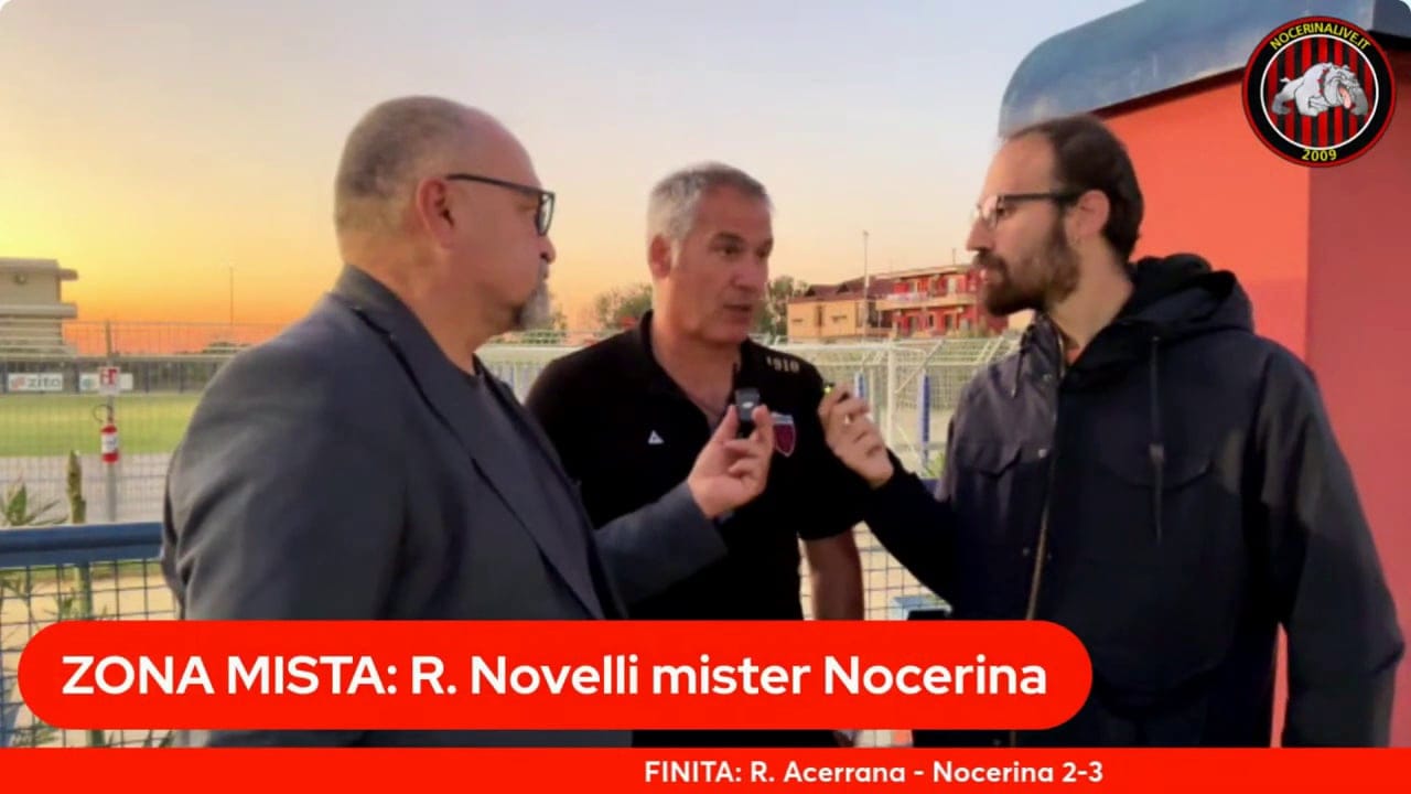Mister Novelli: “Reazione importante, dobbiamo ridurre gli errori”