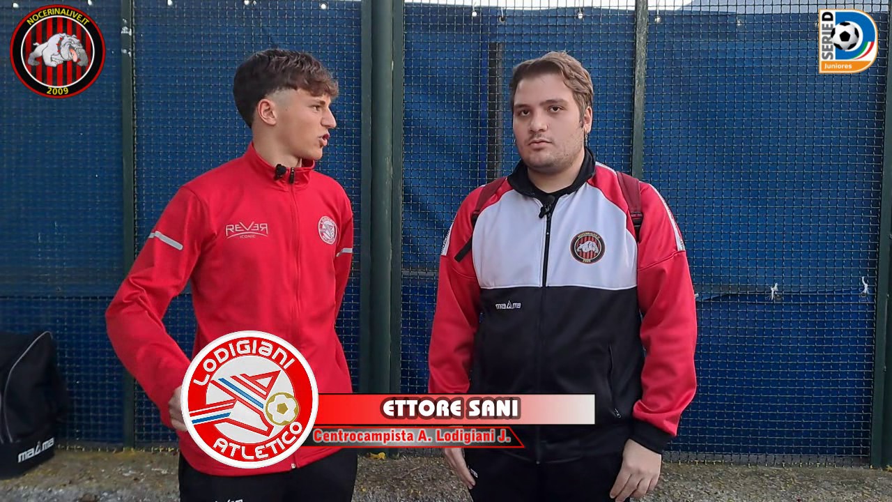 JUNIORES|NOCERINA-ATLETICO LODIGIANI: Le dichiarazioni di Ettore Sani [VIDEO] JUNIORES|NOCERINA-ATLETICO LODIGIANI: Le dichiarazioni di Ettore Sani [VIDEO] WhatsApp Image 2024 11 02 at 18