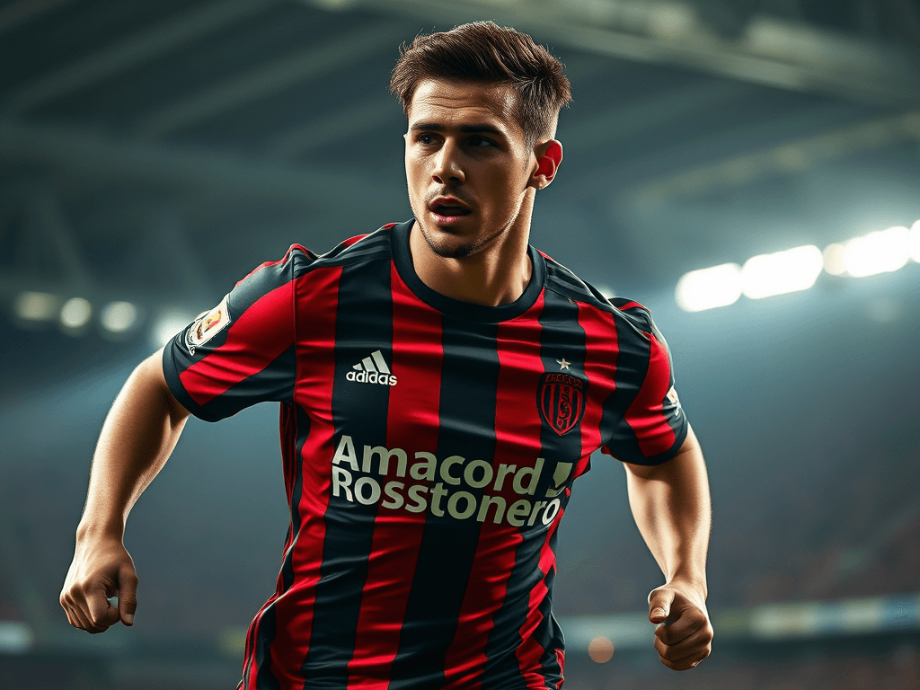 calciatore-con-la-maglia-rossonera-e-la-scritta-amarcord-rossonero