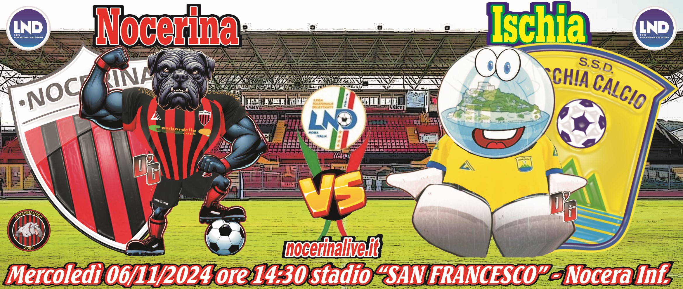 ft| nocerina-ischia 1-2 [41' ferrari (n), 48' e 60' favetta (i)] FT| NOCERINA-ISCHIA 1-2 [41&#8242; Ferrari (N), 48&#8242; e 60&#8242; Favetta (I)] nocerina ischia coppa italia