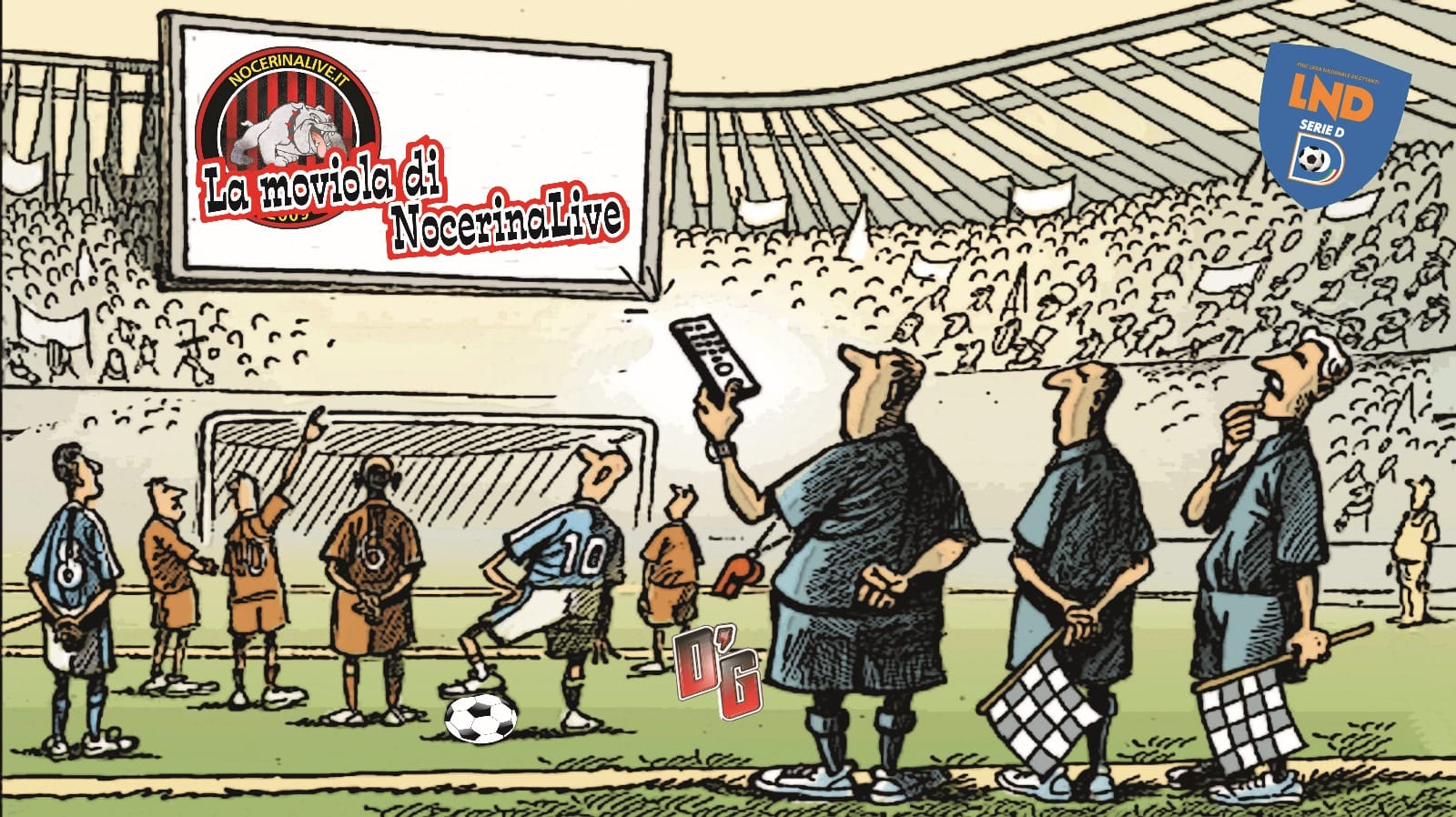 LA MOVIOLA di Angri – Nocerina 1-3 : Episodi dubbi e scelte arbitrali decisive.