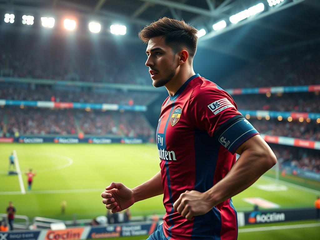 calciomercato nocerina: uscite e nuovi acquisti analizzati Calciomercato Nocerina: Uscite e Nuovi Acquisti Analizzati create a highly detailed high resolution image featuring a soccer player