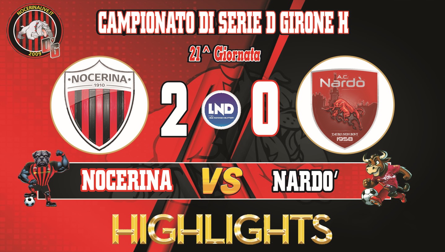 nocerina-nardÒ 2-0| highlights e gol del match  NOCERINA-NARDÒ 2-0| Highlights e gol del match [VIDEO] WhatsApp Image 2025 01 26 at 19