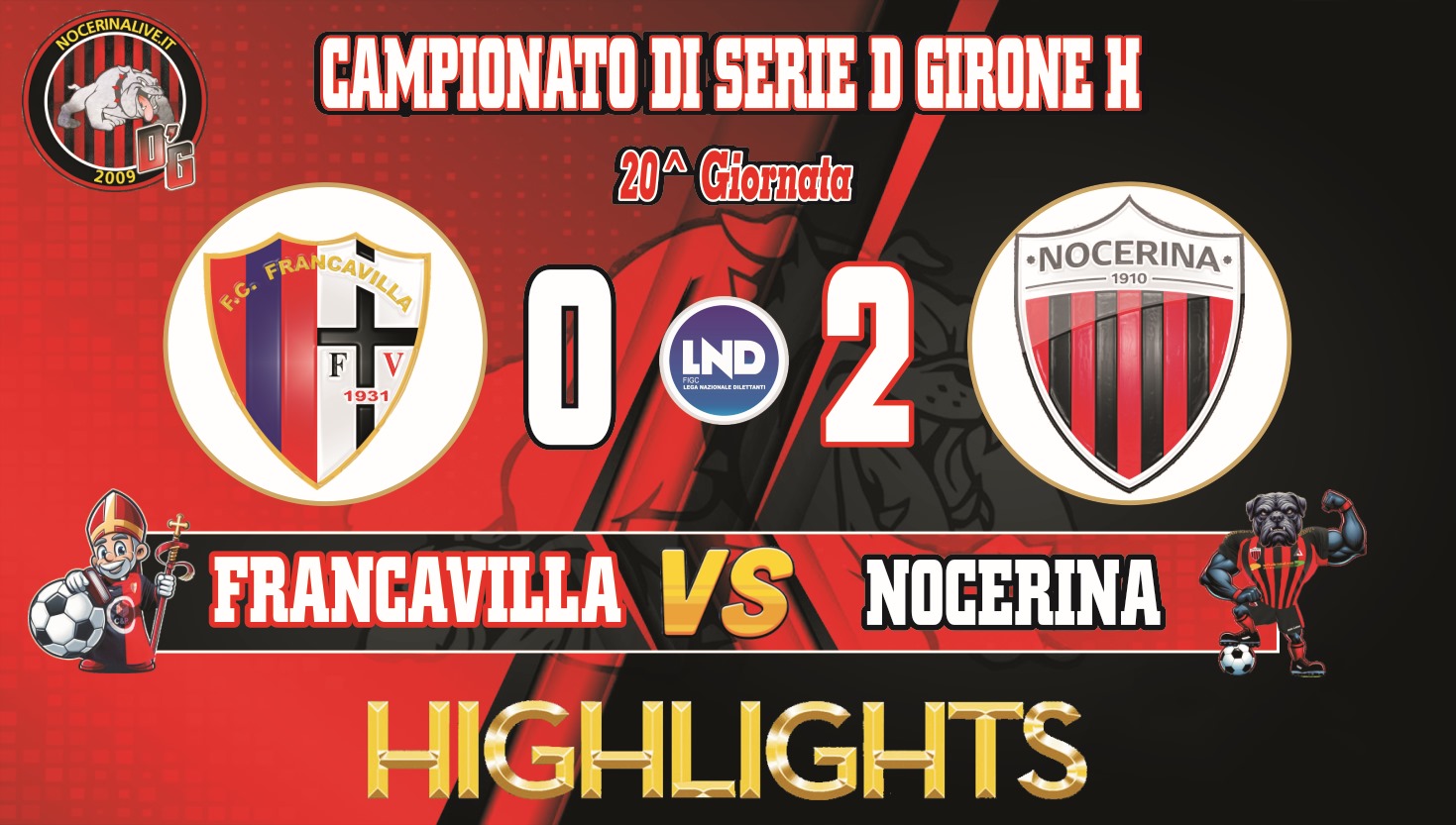 FC FRANCAVILLA-NOCERINA 0-2| Gli highlights e i gol del match FC FRANCAVILLA-NOCERINA 0-2| Gli highlights e i gol del match francavilla nocerina highlights