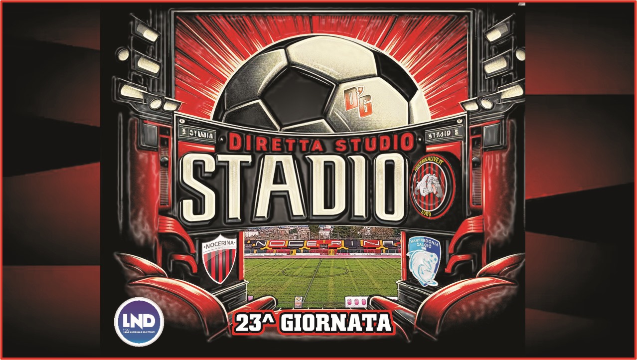 Nocerina-Manfredonia in "Diretta Stadio": ecco dove seguirla Nocerina-Manfredonia in &#8220;Diretta Stadio&#8221;: ecco dove seguirla 90330503 4d73 4692 8bbc 6cfbf29a93a8