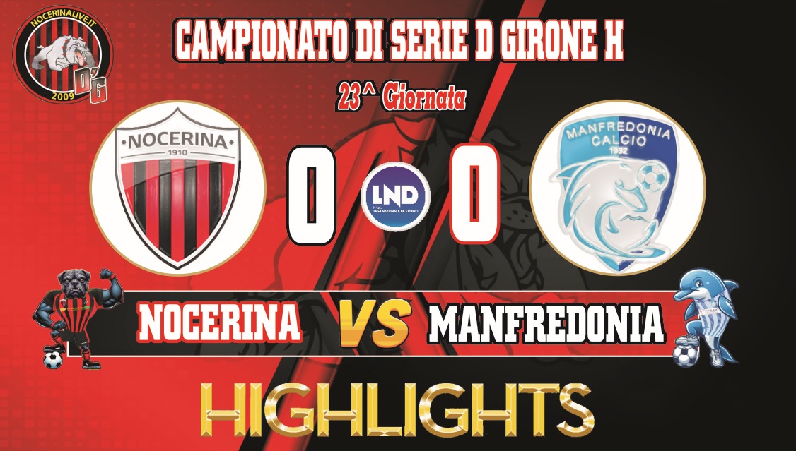 NOCERINA-MANFREDONIA 0-0| Gli highlights del match NOCERINA-MANFREDONIA 0-0| Gli highlights del match IMG 20250209 WA0104