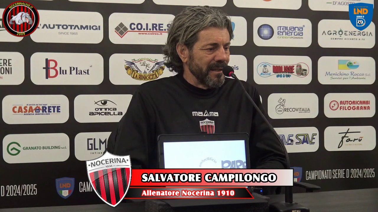 NOCERINA-MANFREDONIA 0-0| La conferenza stampa di Salvatore Campilongo [VIDEO] NOCERINA-MANFREDONIA 0-0| La conferenza stampa di Salvatore Campilongo [VIDEO] IMG 20250209 WA0135