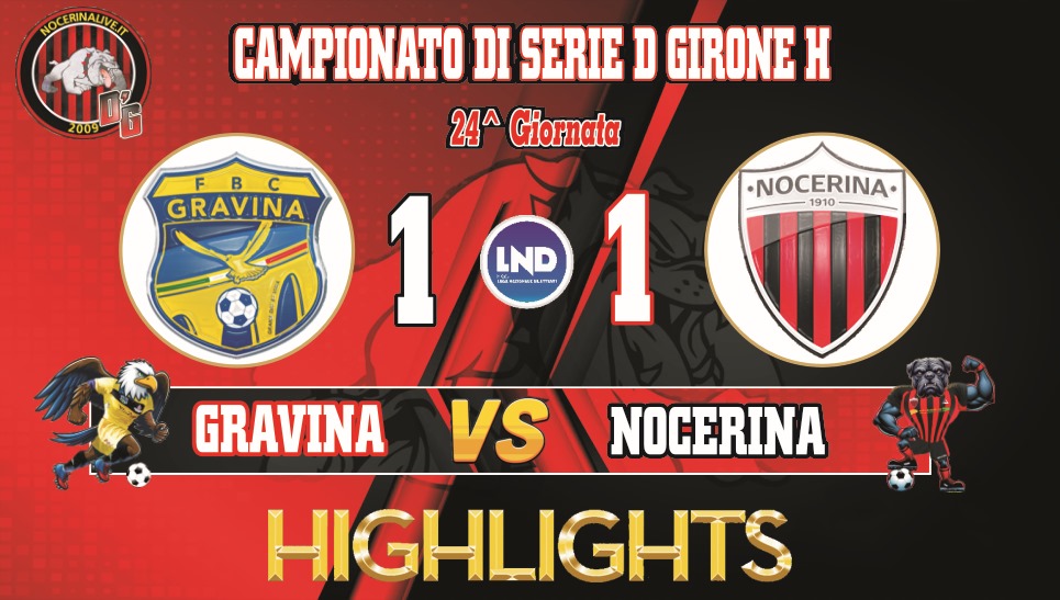 GRAVINA-NOCERINA 1-1| Gol e highlights del match GRAVINA-NOCERINA 1-1| Gol e highlights del match WhatsApp Image 2025 02 16 at 17