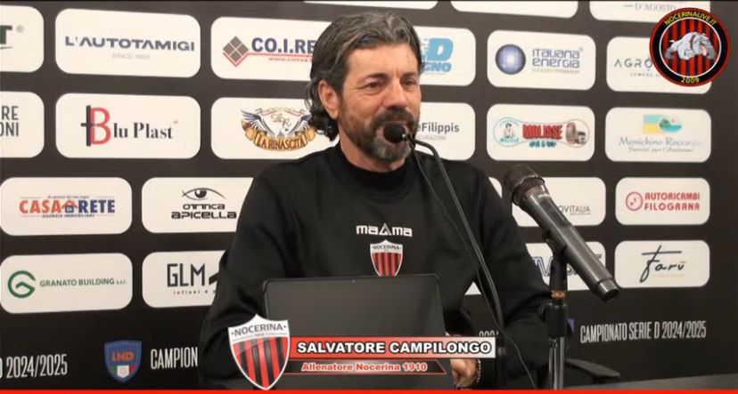 NOCERINA-MANFREDONIA | La conferenza stampa pre-gara di Mister Campilongo NOCERINA-MANFREDONIA | La conferenza stampa pre-gara di Mister Campilongo conf