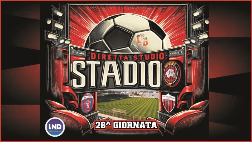 Casarano-Nocerina in "Diretta Stadio": ecco dove seguirla Casarano-Nocerina in &#8220;Diretta Stadio&#8221;: ecco dove seguirla 993dfabf 6886 4364 82e5 20c93e57973e