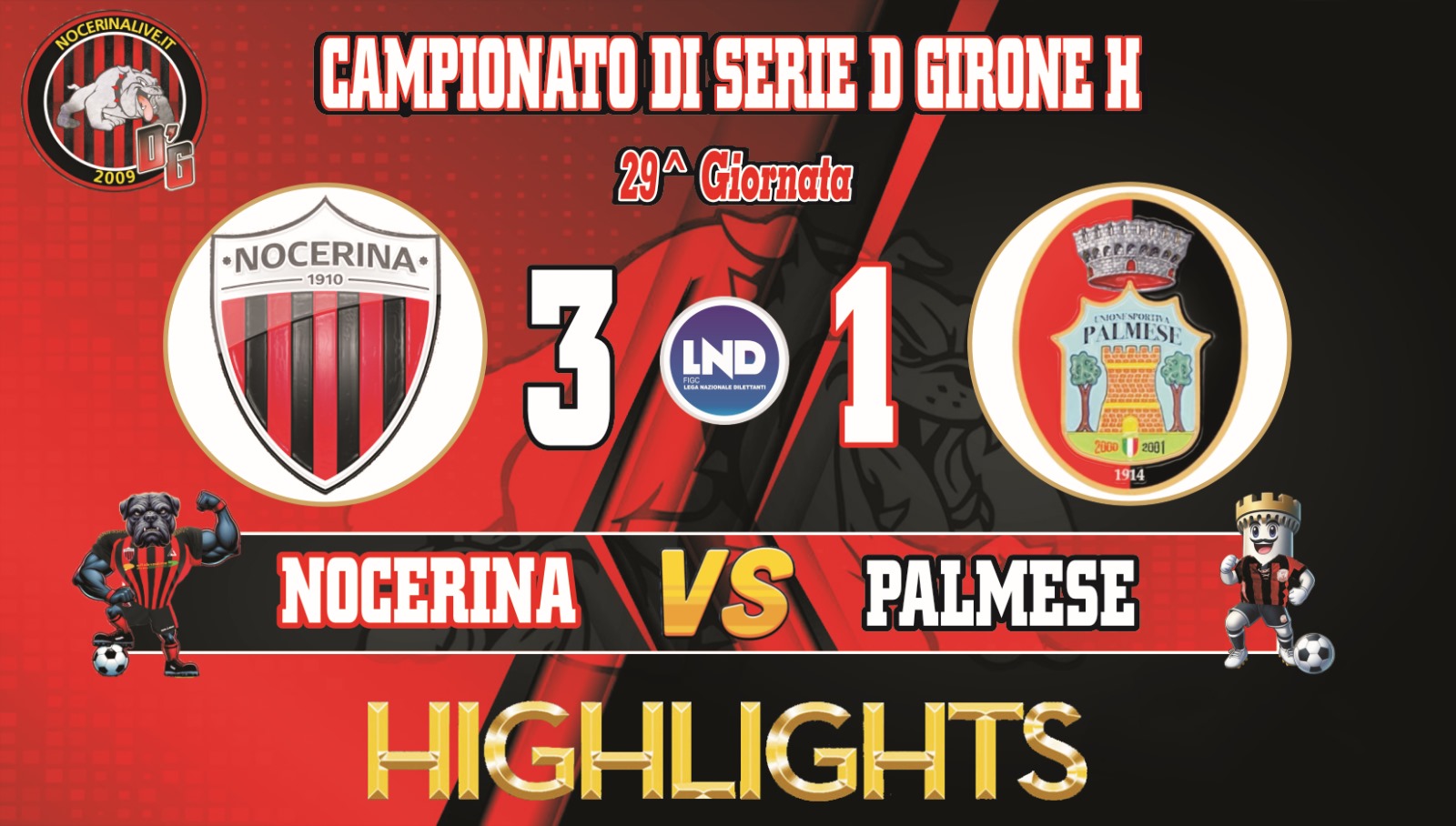 Nocerina-Palmese 3-1: gli highlights della gara [VIDEO] IMG 20250330 WA0180
