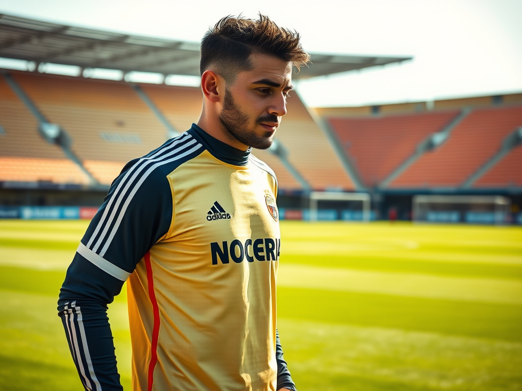 Situazione Infortuni Nocerina: Chi Torna e Chi Resta Fuori Situazione Infortuni Nocerina: Chi Torna e Chi Resta Fuori create a highly detailed and sharp focused image depicting a football