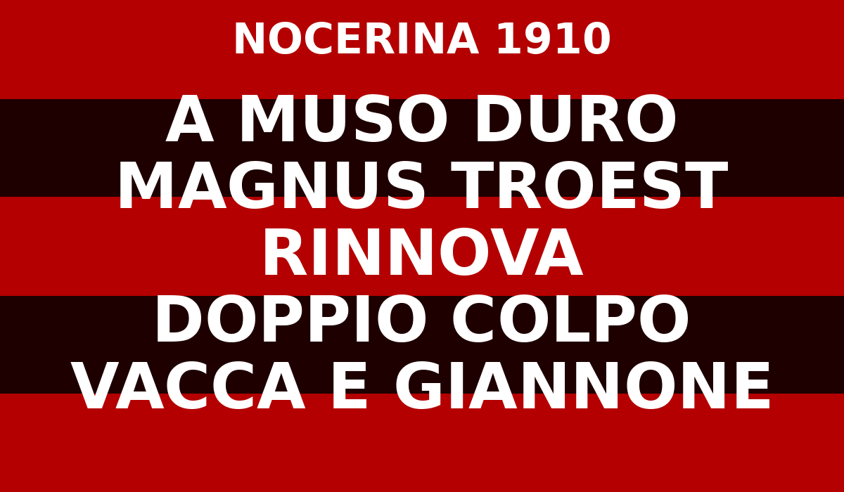 🔥 A MUSO DURO – NOCERINA STRAPPA TROEST, E ARRIVANO VACCA E GIANNONE!