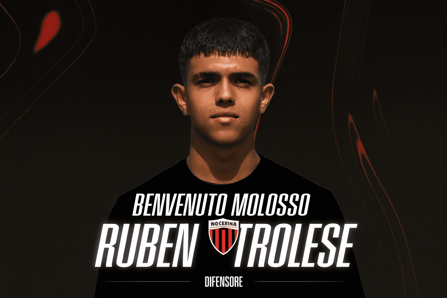 Nocerina, arriva il baby muro: benvenuto Trolese!