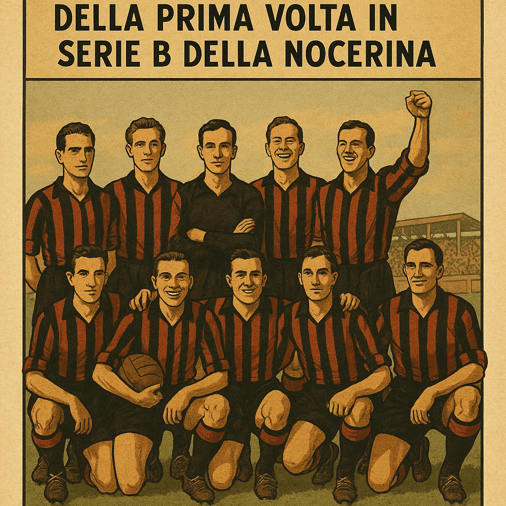 LA FIABA DELLA PRIMA VOLTA IN SERIE B DELLA NOCERINA