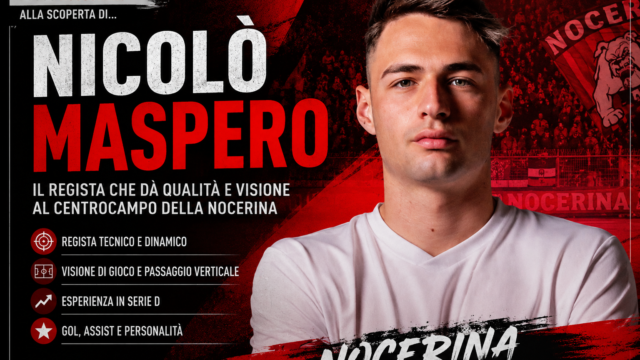 Nocerina, alla scoperta di Nicolò Maspero: il regista figlio d’arte pronto a prendersi il centrocampo