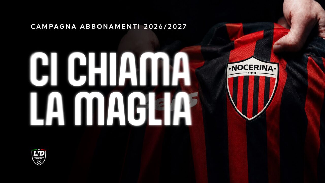 Nocerina, al via la campagna abbonamenti 2026/27: prezzi, sconti e novità “Baby Molosso”