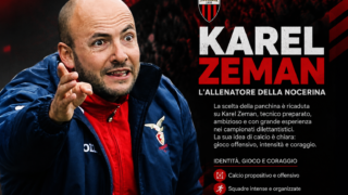 Karel Zeman, il calcio nel DNA: numeri e curiosità sul nuovo allenatore della Nocerina