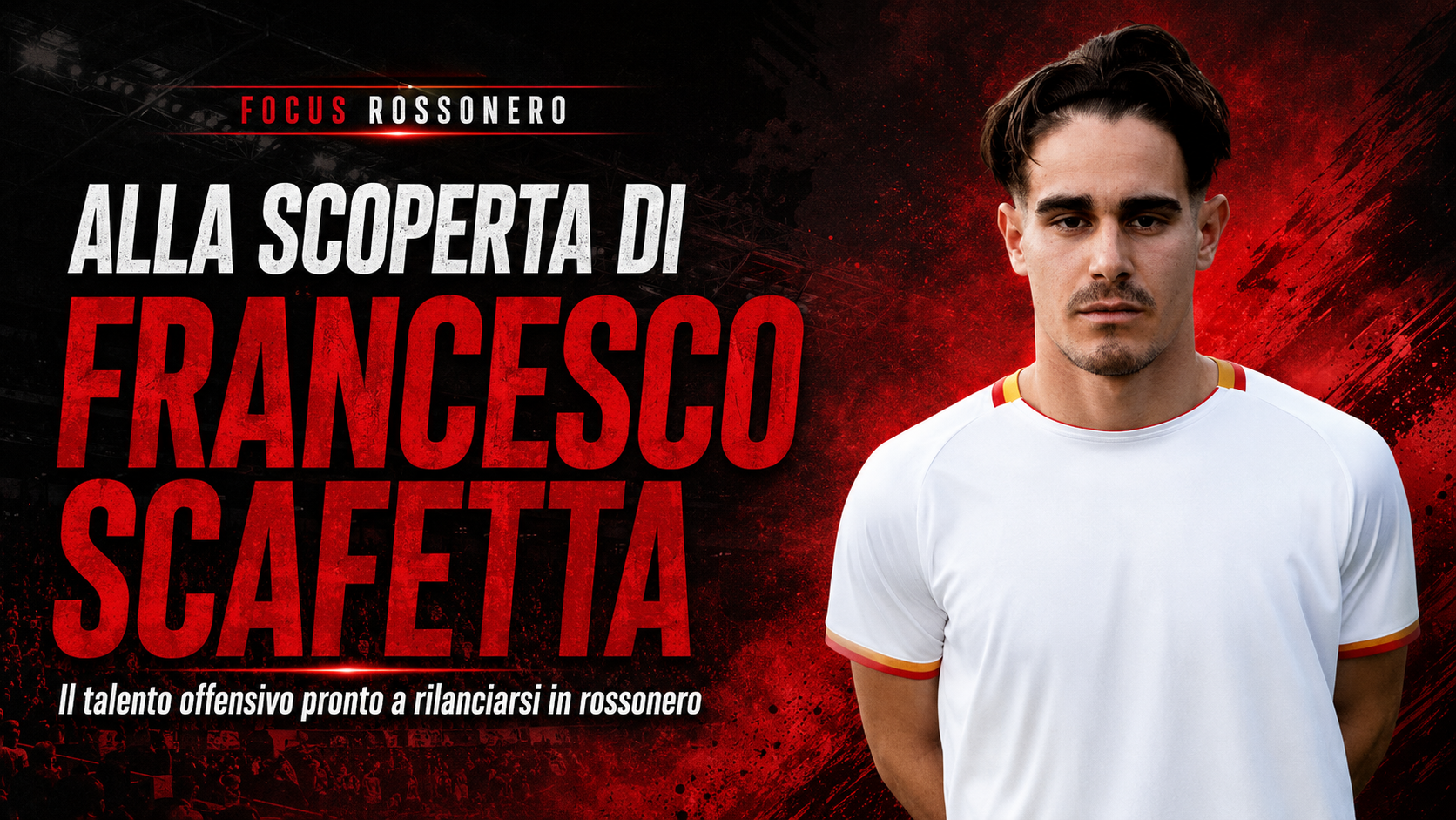 Nocerina, alla scoperta di Francesco Scafetta: il “Pallone d’Oro” di Serie D cerca il rilancio in rossonero