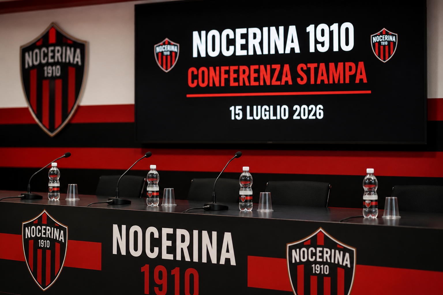 Nocerina, rivedi integralmente la conferenza stampa: Vicidomini presenta il nuovo corso rossonero