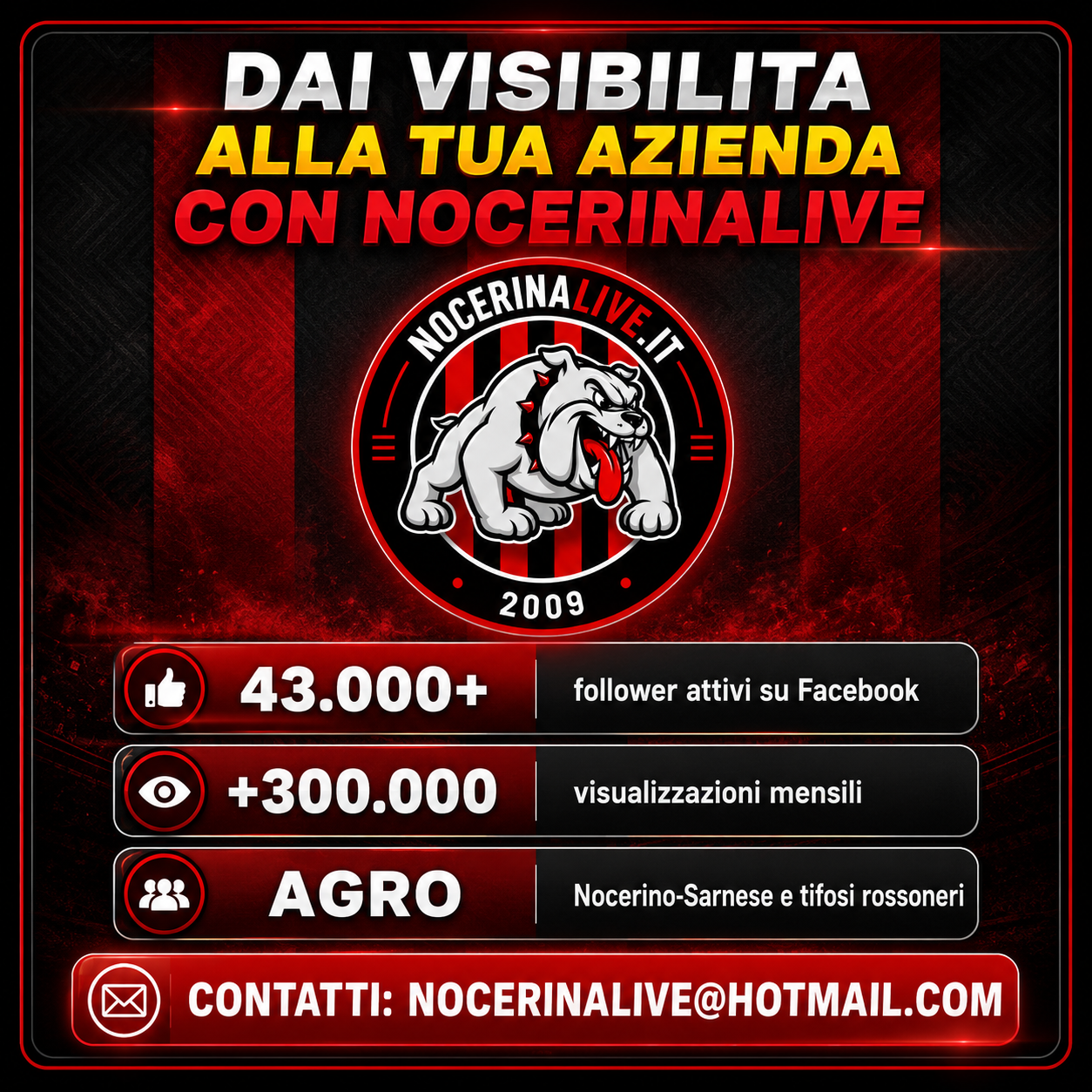 Sponsorizza la tua azienda con Nocerina Live
