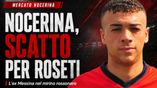 Nocerina, scatto per Christian Roseti: l’ex Messina nel mirino