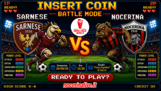 INSERT COIN – BATTLE MODE #01 | Sarnese-Nocerina: l’ippogrifo sfida il molosso