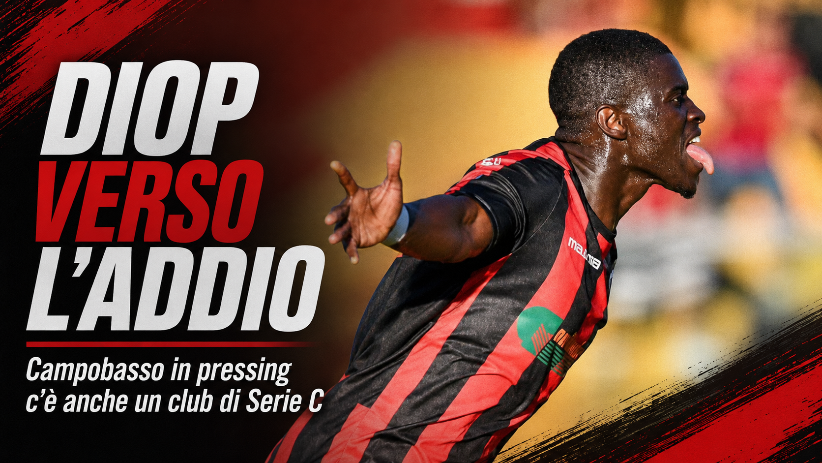 NOCERINA, DIOP VERSO L’ADDIO: CAMPOBASSO IN PRESSING, C’È ANCHE UN ALTRO CLUB DI SERIE C