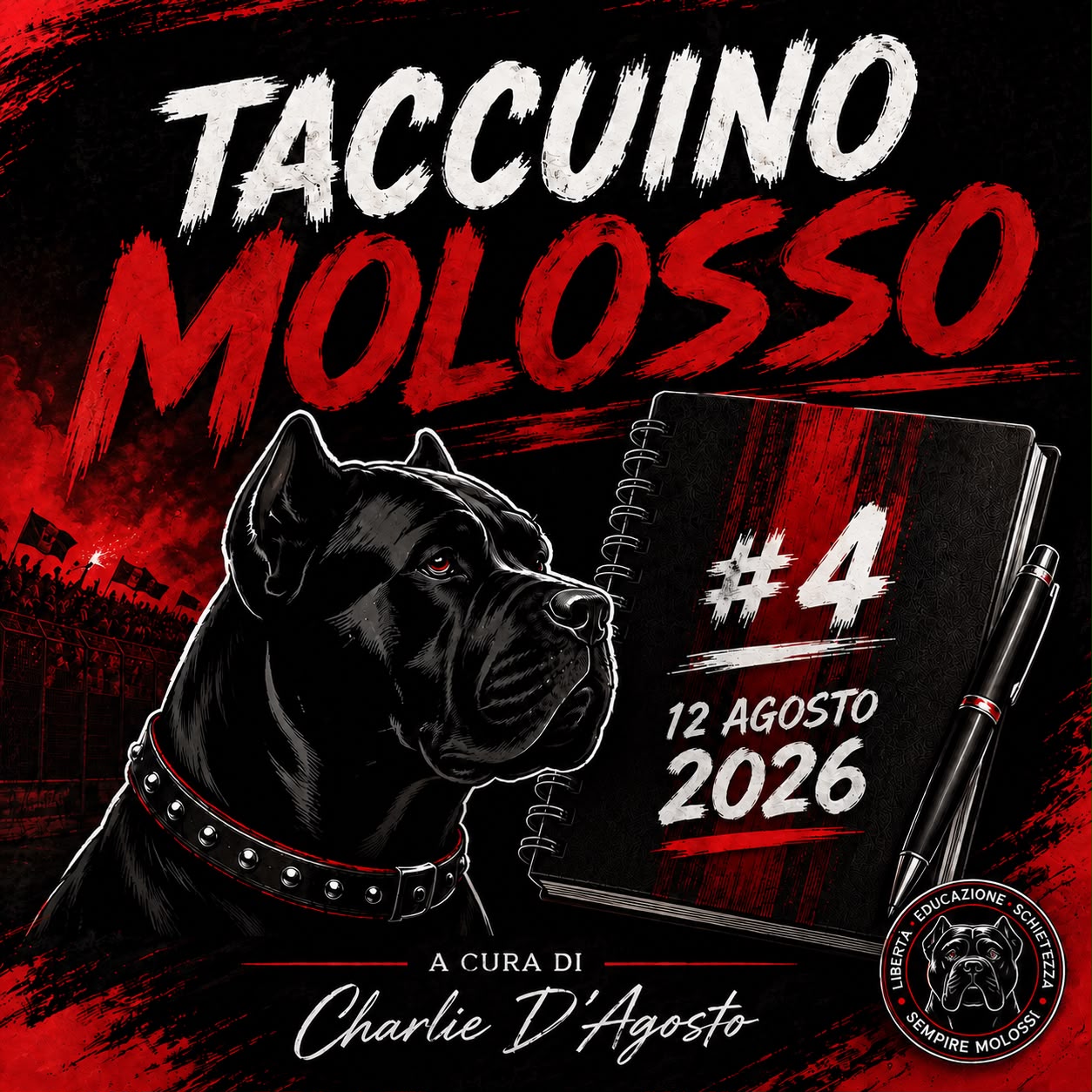 Nocerina: Taccuino Molosso del 12.08.2026