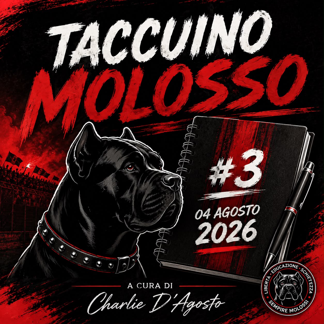 Nocerina, Taccuino Molosso del 4 agosto 2026