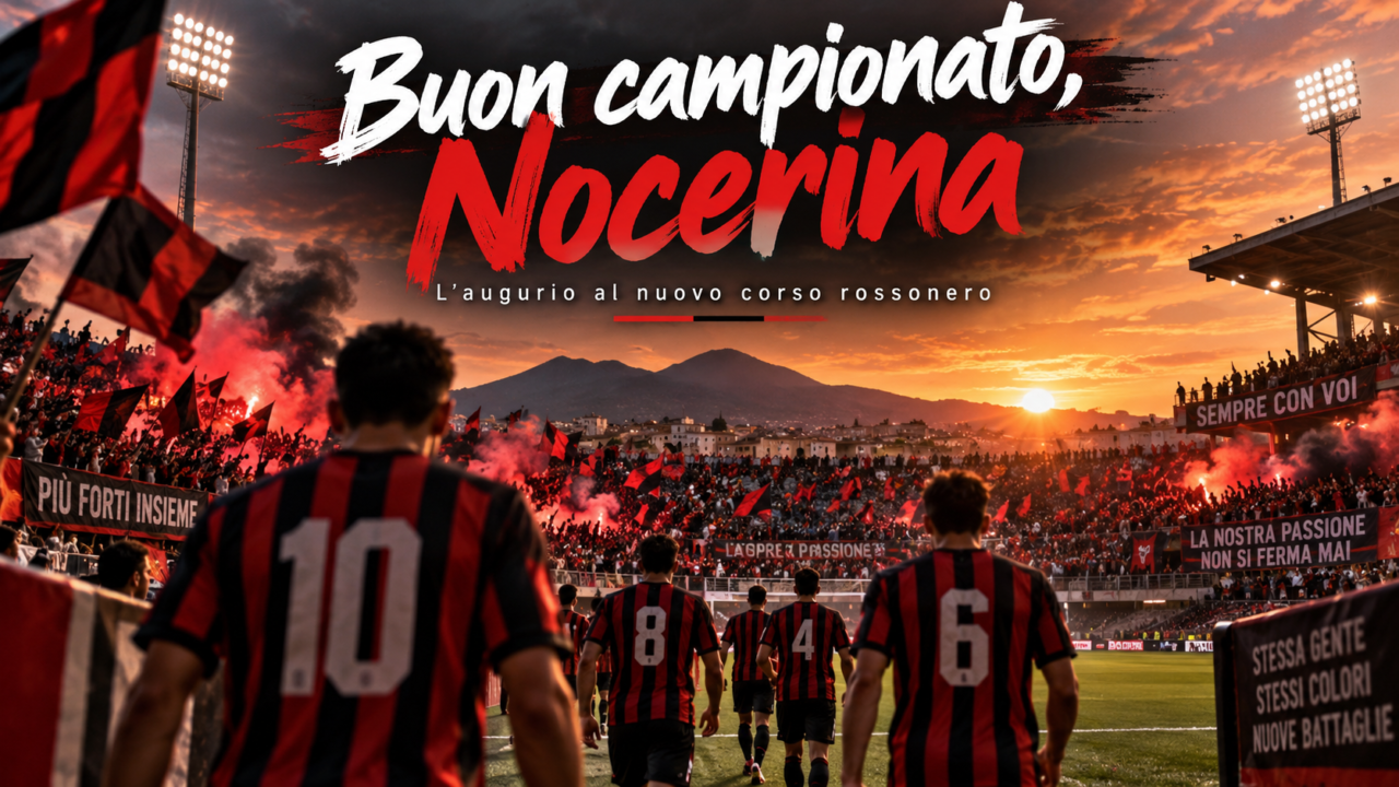 Buon campionato, Nocerina: l’augurio di NocerinaLive al nuovo corso rossonero