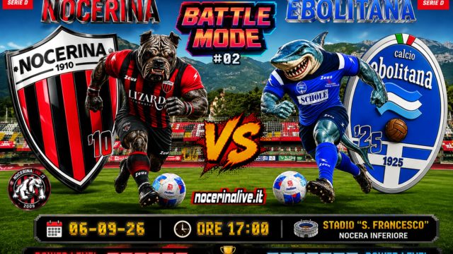 INSERT COIN – BATTLE MODE #02 | Nocerina-Ebolitana: il campionato accende il San Francesco