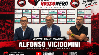 Cuore Rossonero, questa sera ospite il presidente della Nocerina Alfonso Vicidomini