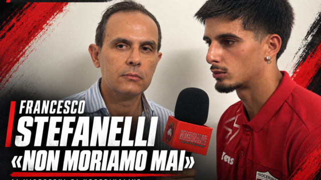 Nocerina, Stefanelli a NocerinaLive: «Non moriamo mai». Il primo gol vale tre punti
