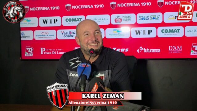 Nocerina-Ischia 3-2, Zeman in sala stampa: «Grande reazione della squadra»