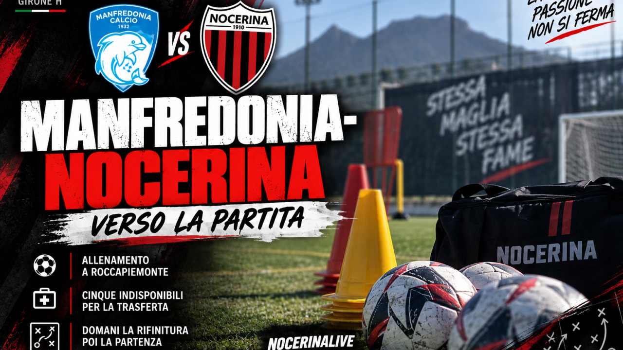Manfredonia-Nocerina, Zeman prepara la trasferta: cinque indisponibili per i rossoneri