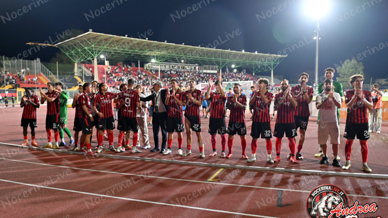 NOCERINA 3-2 ISCHIA, LA GALLERY DEL MATCH