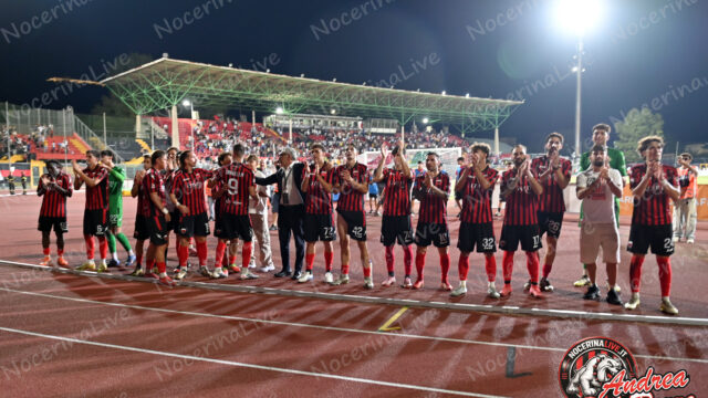 NOCERINA 3-2 ISCHIA, LA GALLERY DEL MATCH