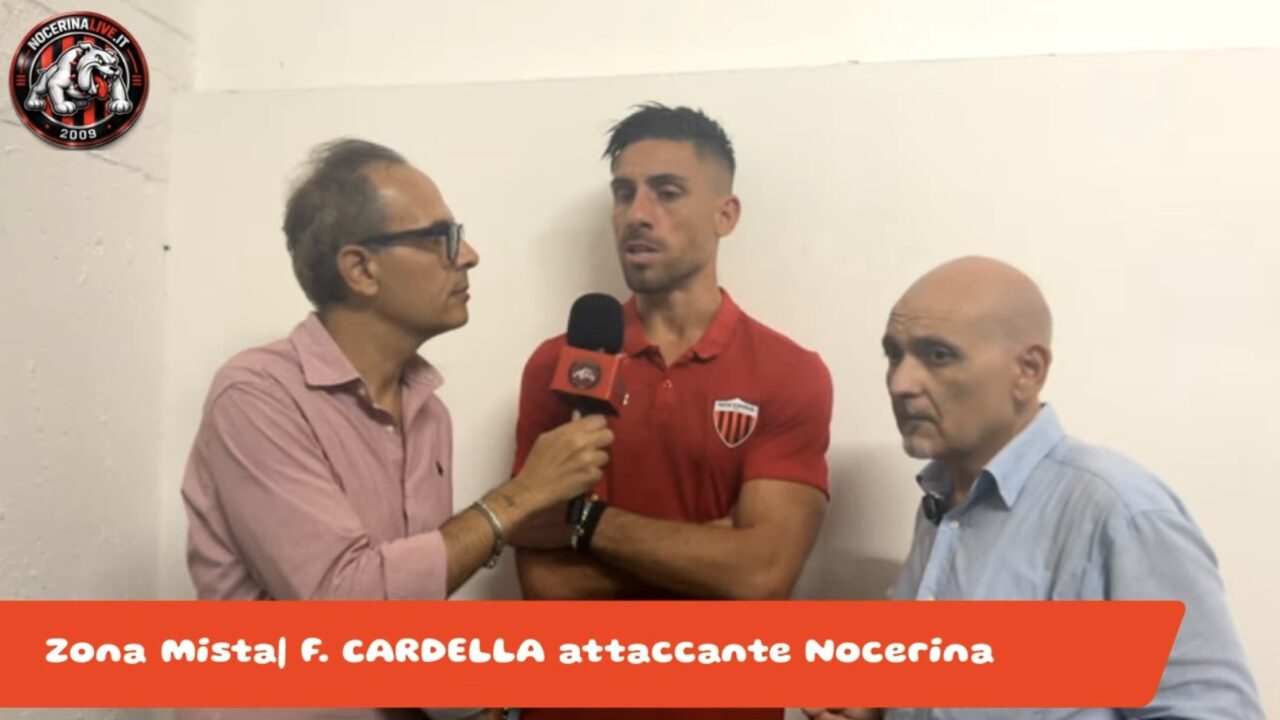 NOCERINA -EBOLITANA 2-1| Cardella: «Uno dei gol più emozionanti della mia carriera. Questo è un gruppo eccezionale»