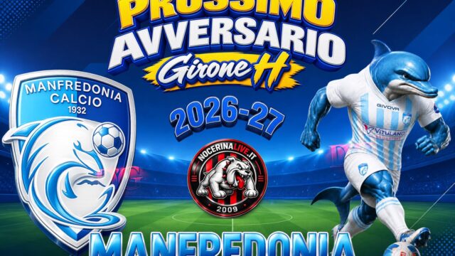 Nocerina, prossimo avversario: Manfredonia
