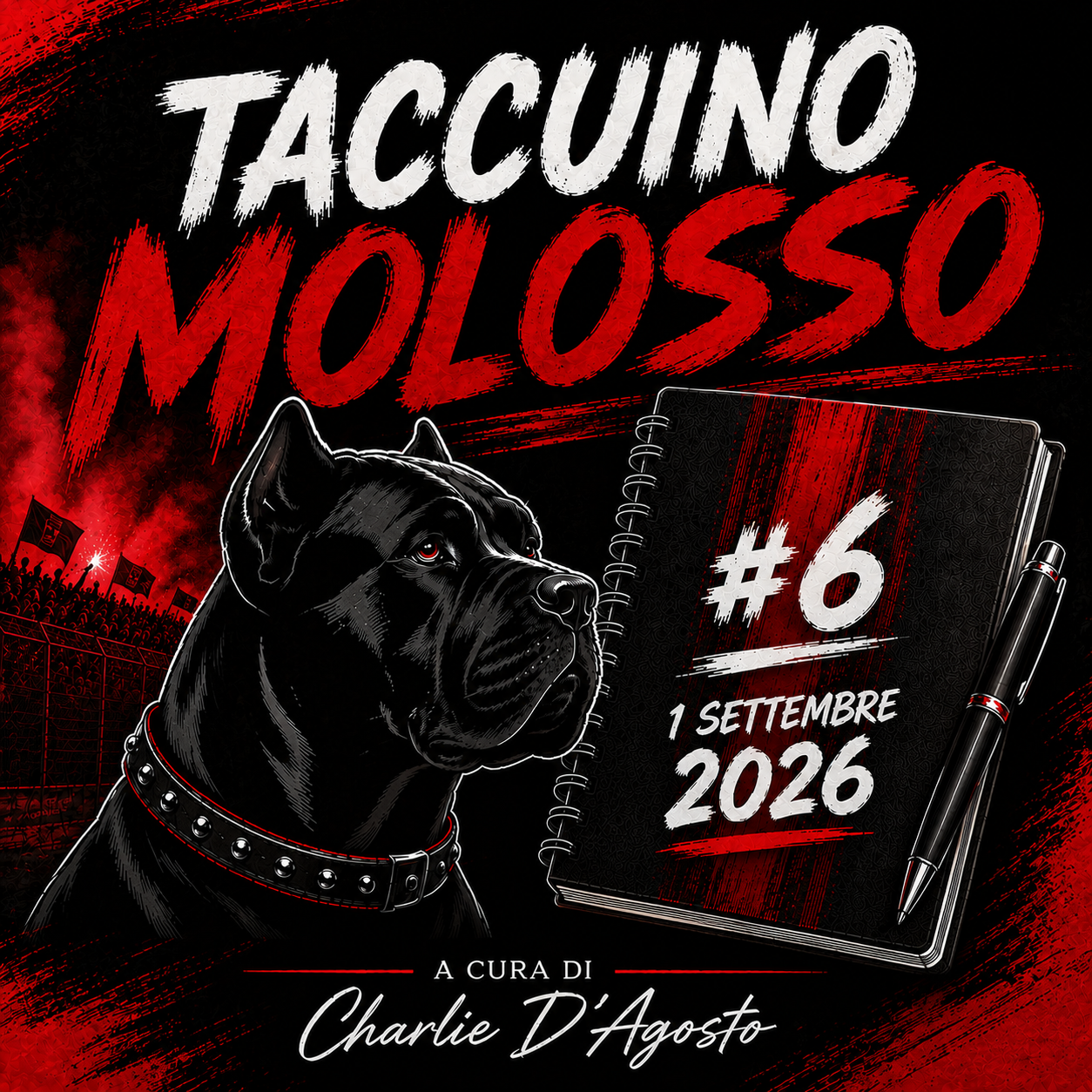 Nocerina, “Taccuino Molosso”  a cura di Charlie D’Agosto