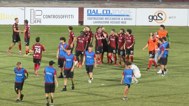 Nocerina-Ischia 3-2, rimonta da brividi: doppietta di Cardella, Stefanelli firma il sorpasso